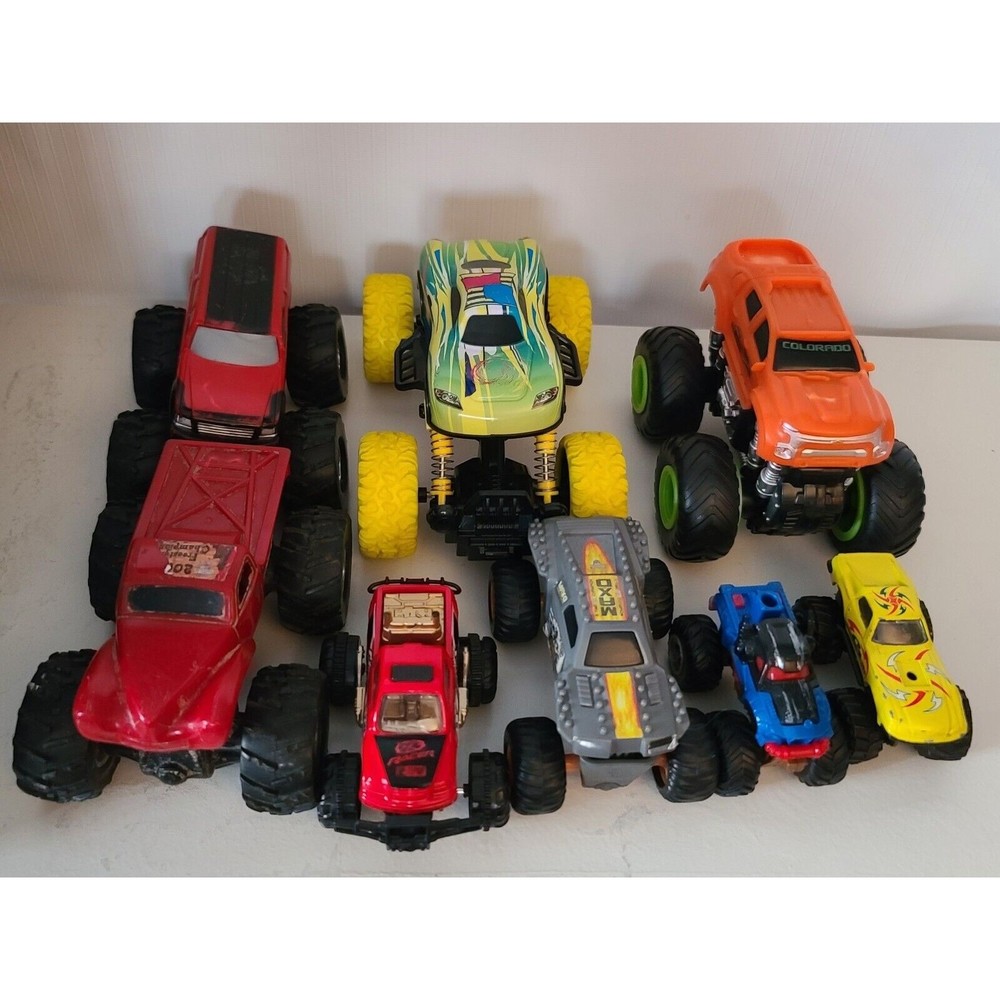Monster Jam Truck Bundle Lot of 8